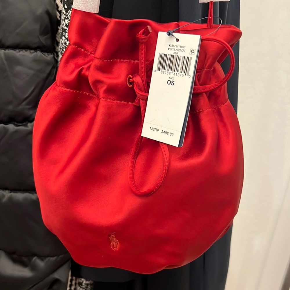 Stunning Polo satin bag